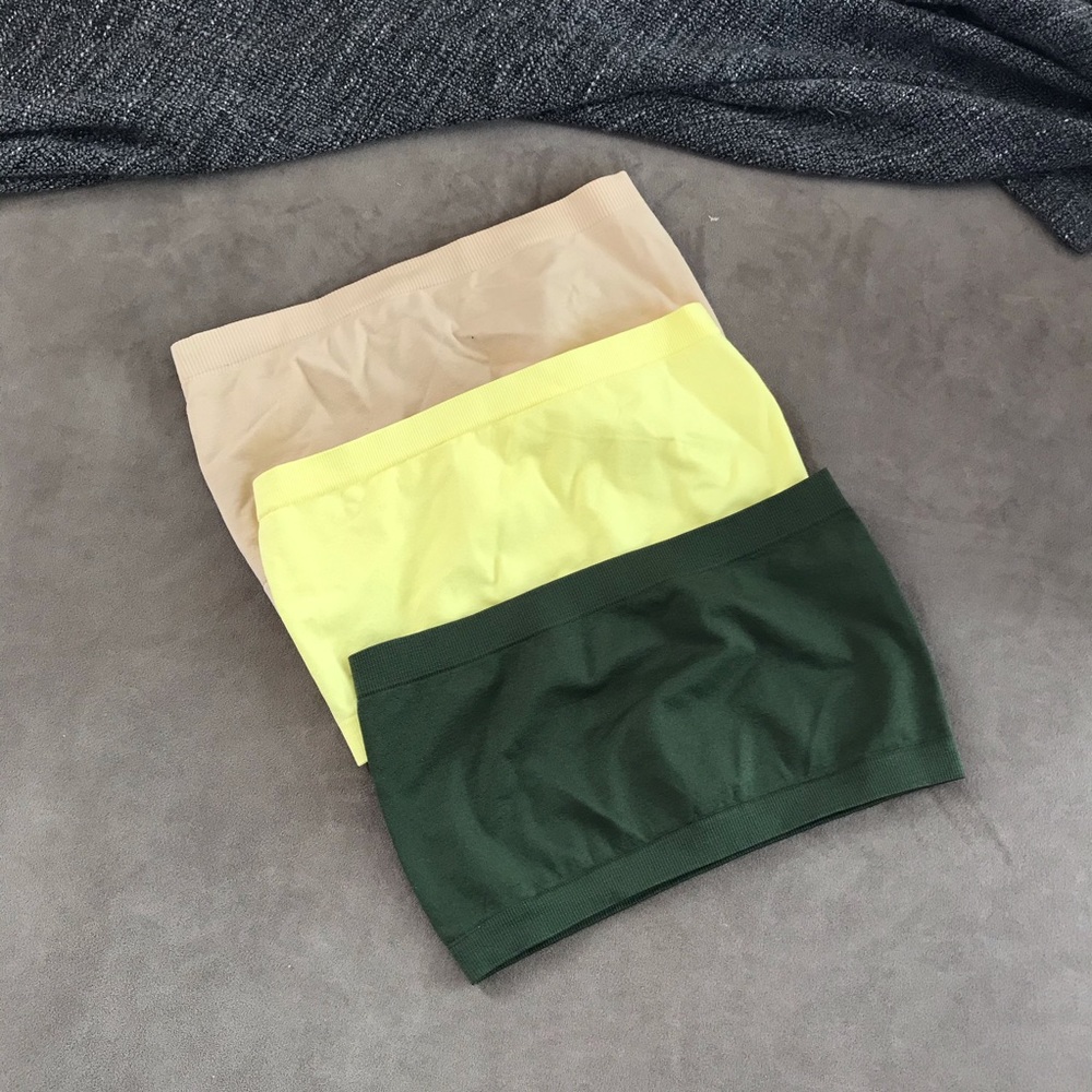 3 bandeau bundle NWOT